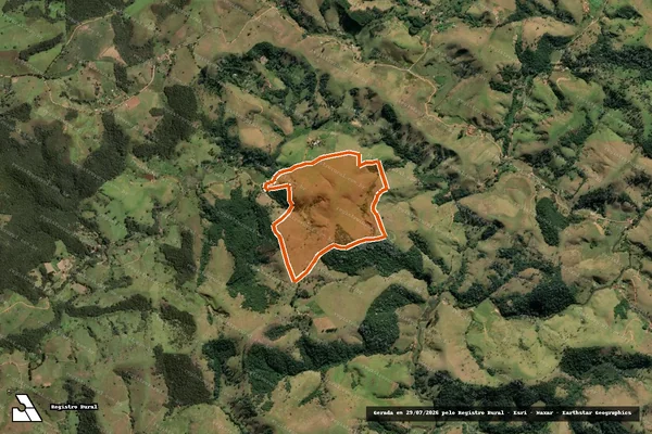Imagem de satélite de SITIO SERTAOZINHO em GUARATINGUETÁ - SP