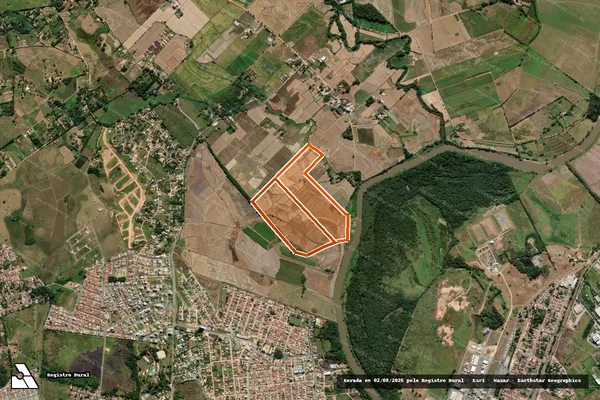 Imagem de satélite de Sitio Paraiba em GUARATINGUETÁ - SP