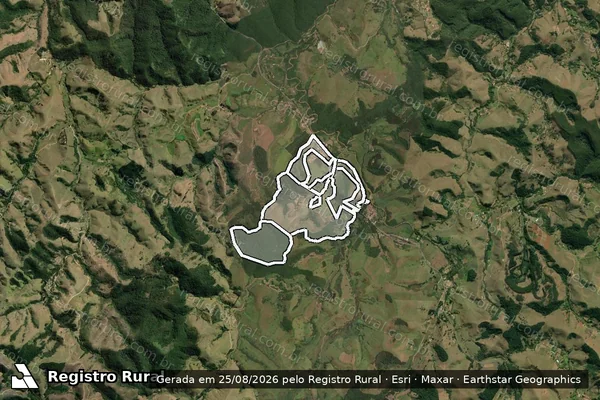 Imagem de satélite de Sitio San Foneiro e Sitio N Sra Ap em TAUBATÉ - SP