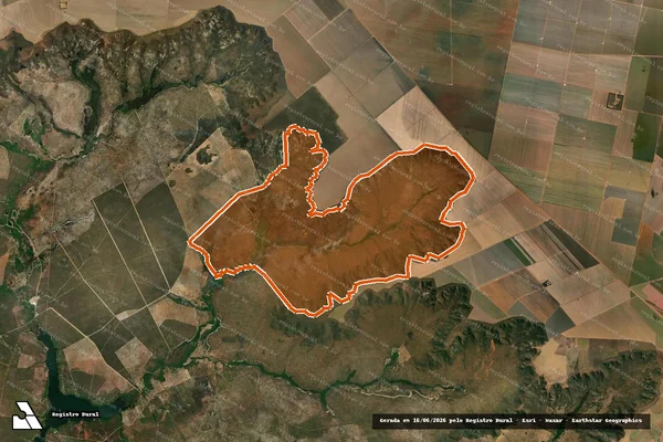 Imagem de satélite de Fazenda Do Engenho em POSSE - GO