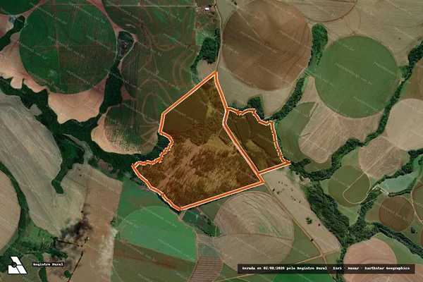 Imagem de satélite de Fazenda Mangueira Velha em ITAPEVA - SP