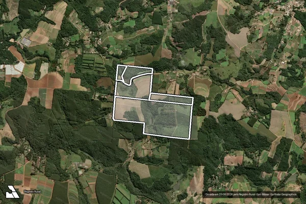 Imagem de satélite de SITIO ALDIVINO - GLEBA 1 em PIEDADE - SP