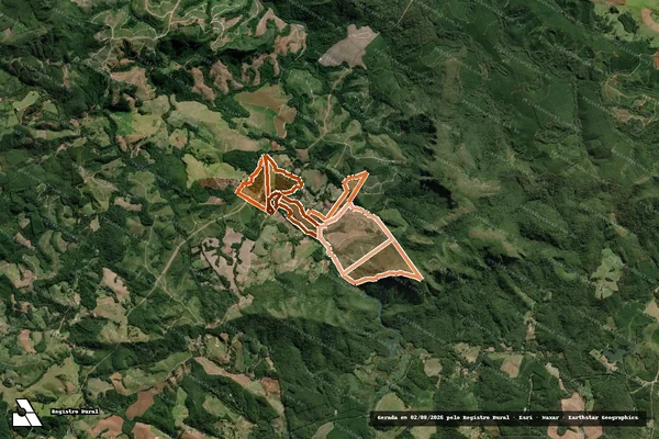 Imagem de satélite de SITIO SAO MATEUS em RIBEIRÃO BRANCO - SP