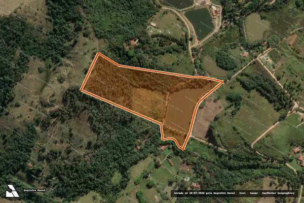 Imagem de satélite de Sitio Bela Vista em AMPARO - SP