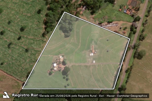 Imagem de satélite de ESTANCIA BRACHIARA em POLONI - SP