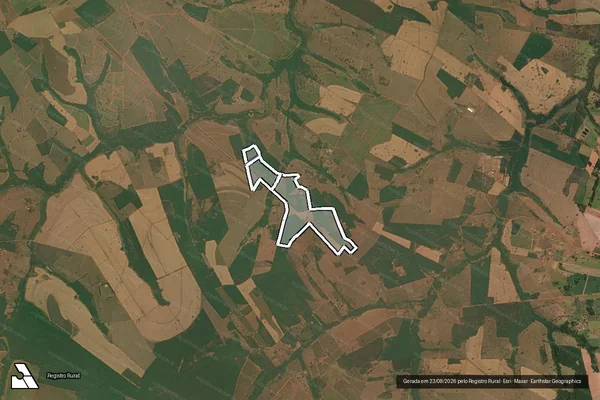 Imagem de satélite de Fazenda Sao Luiz em MIRASSOLÂNDIA - SP