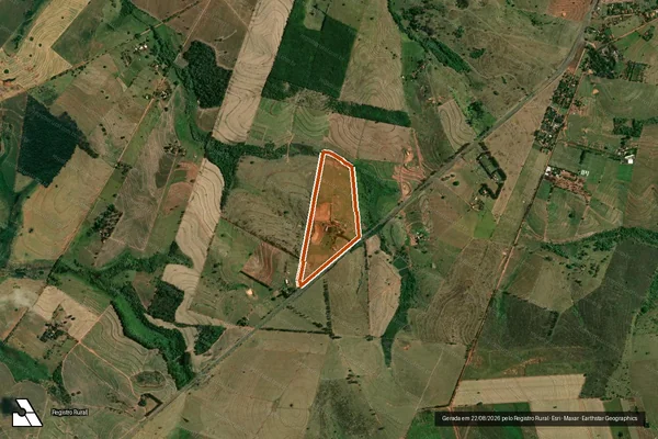 Imagem de satélite de Estancia Amazonas em BIRIGUI - SP