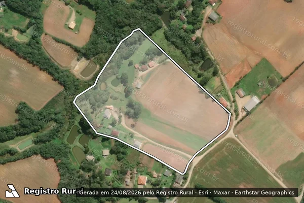 Imagem de satélite de Capinzal em ARAUCÁRIA - PR