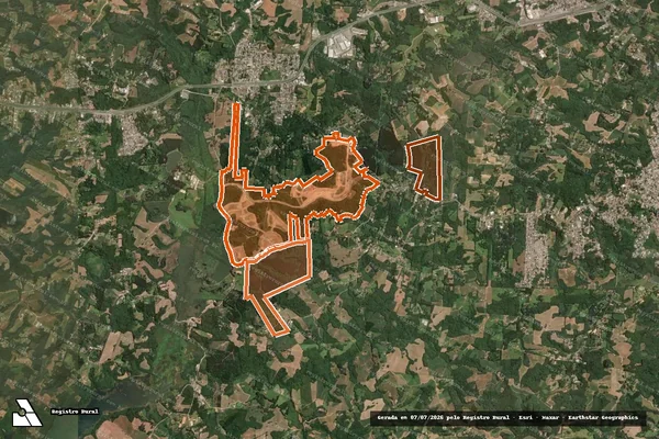 Imagem de satélite de TIMBUTUVA EMPREENDIMENTOS LTDA em CAMPO LARGO - PR