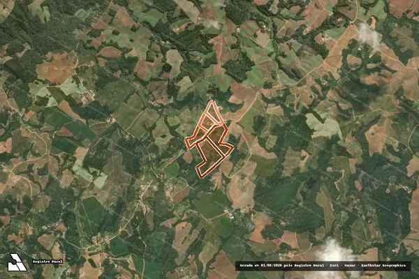 Imagem de satélite de Sitio Sao Sebastiao em CONTENDA - PR