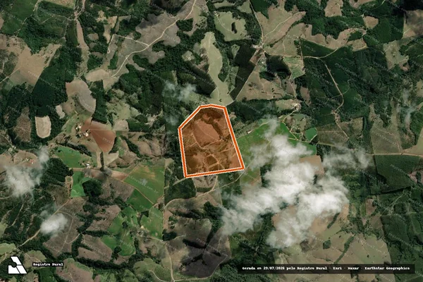 Imagem de satélite de Sitio Bom Jesus em SENGÉS - PR