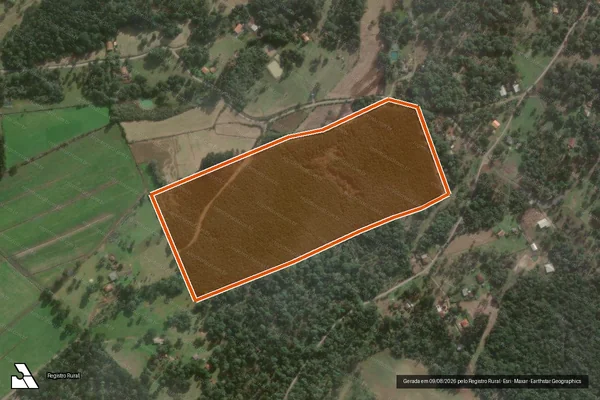 Imagem de satélite de G 163 Fazenda Piovezan 346 em SÃO MATEUS DO SUL - PR