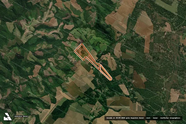 Imagem de satélite de SITIO ALTO DA SERRA em PRUDENTÓPOLIS - PR