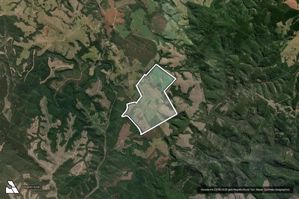 Imagem de satélite de Fazenda Figueira Branca em IBAITI - PR