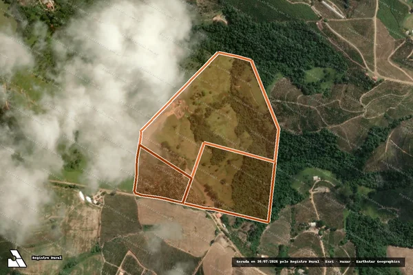 Imagem de satélite de SITIO SAGRADO CORAÇÃO DE JESUS em PINHALÃO - PR