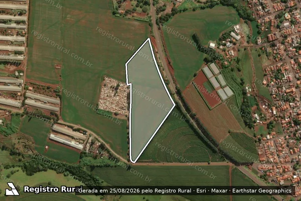 Imagem de satélite de SITIO NOSSA SENHORA DA LUZ em NOVA FÁTIMA - PR