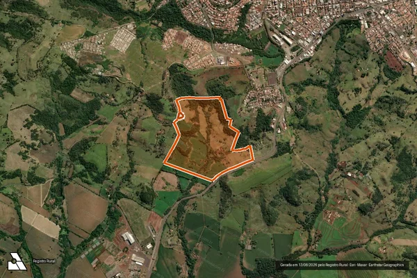 Imagem de satélite de SITIO SANTA CRUZ E EGIDIA em CORNÉLIO PROCÓPIO - PR