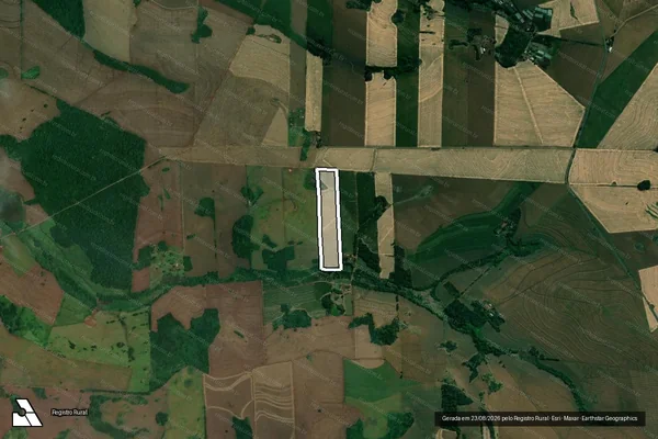 Imagem de satélite de Sitio São João em JATAIZINHO - PR