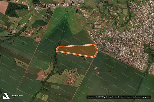 Imagem de satélite de Lote 02 A 19/B-Rem-2 em ASTORGA - PR