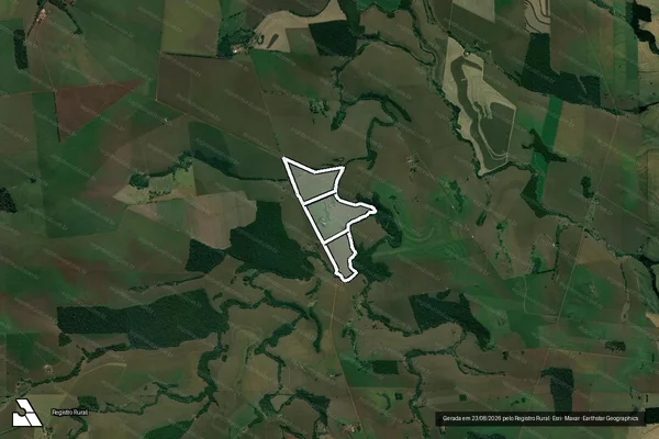 Imagem de satélite de Lote 1-A-1, 1-A-2, 1-A-REM em CAMBÉ - PR