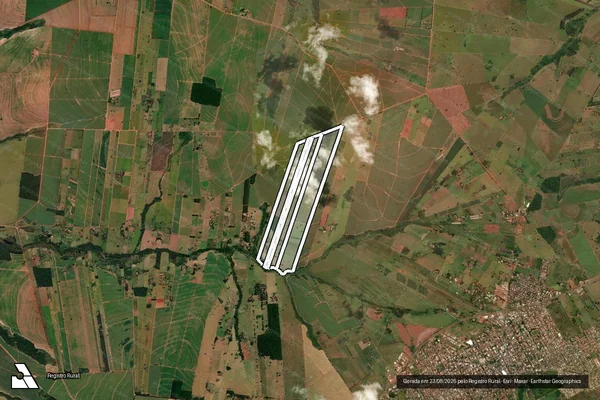 Imagem de satélite de Fazenda Santa Izabel em COLORADO - PR