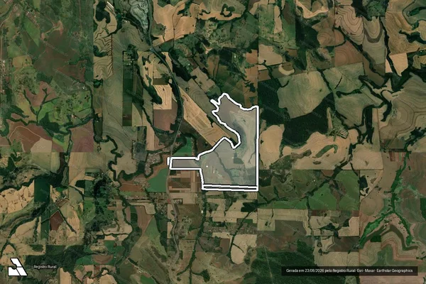Imagem de satélite de FAZENDA GIROLANDA I em LONDRINA - PR