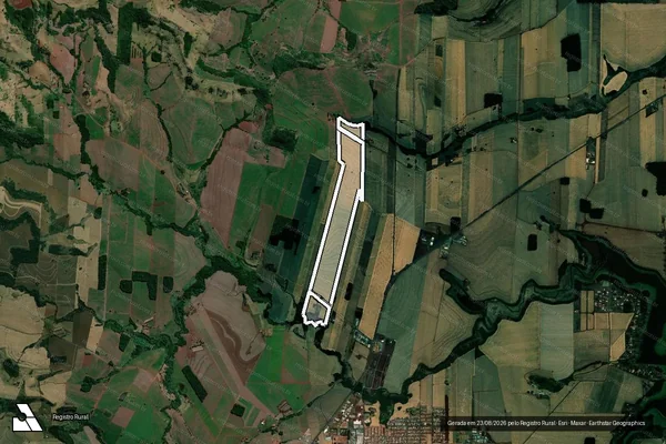Imagem de satélite de Fazenda Sao Pedro em SERTANÓPOLIS - PR