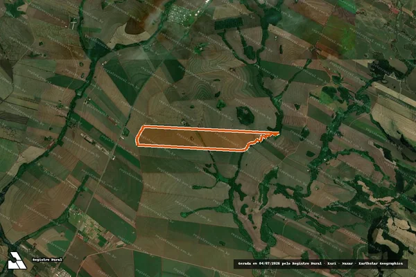 Imagem de satélite de LOTE N. 251-252 em FLORESTA - PR