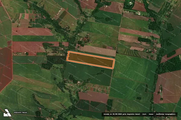 Imagem de satélite de LOTE DE TERRAS N.13-REM em MARINGÁ - PR