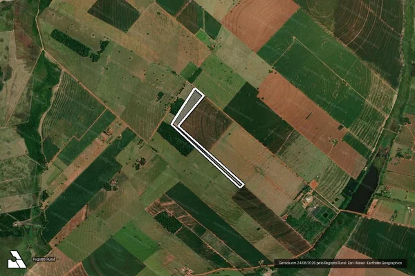 Imagem de satélite de Sitio Bom Jesus em QUERÊNCIA DO NORTE - PR