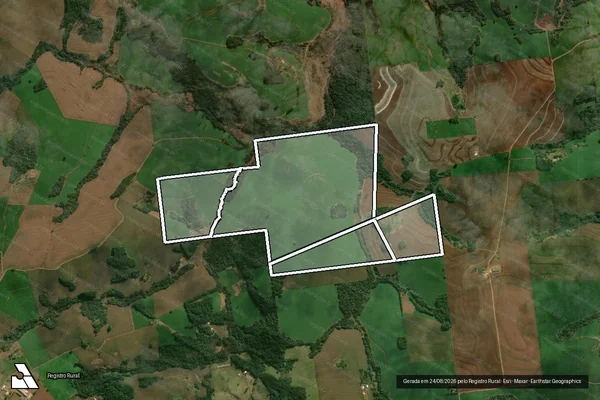 Imagem de satélite de Fazenda Sao Luiz em MARILÂNDIA DO SUL - PR