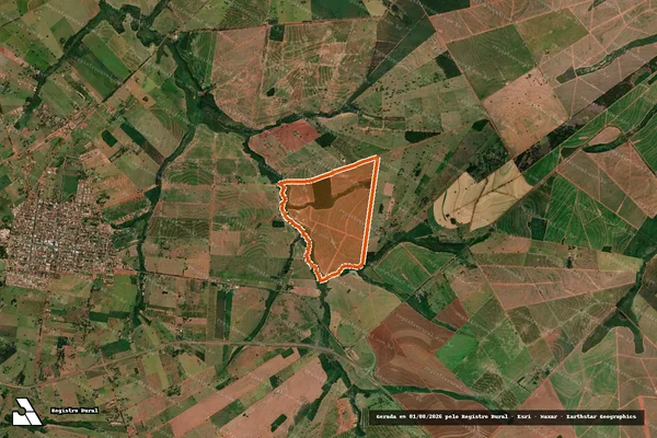 Imagem de satélite de FAZENDA VENEZA em ICARAÍMA - PR