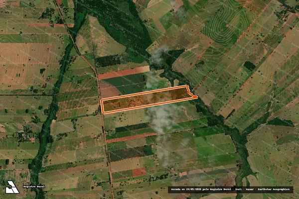 Imagem de satélite de Lotes 25a E 26, Gl Icaraima em Icaraíma - PR