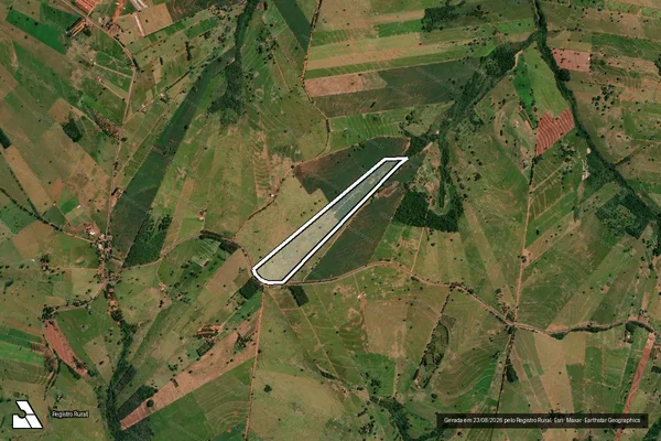 Imagem de satélite de Sitio Sao Jose Lote 33 A em PÉROLA - PR