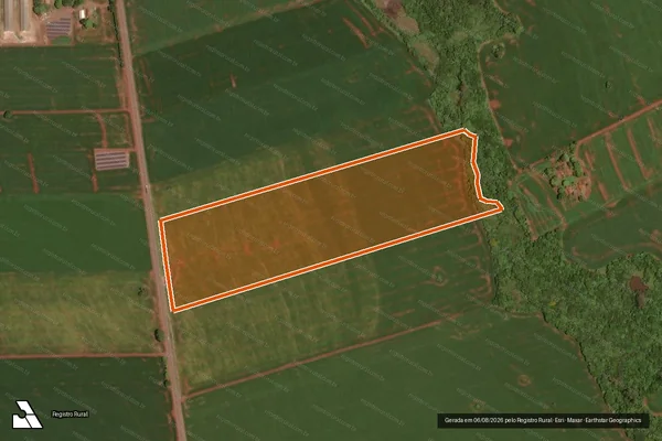 Imagem de satélite de Lote Rural 677 em ASSIS CHATEAUBRIAND - PR