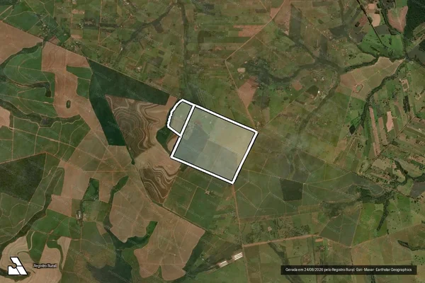 Imagem de satélite de FAZENDA SAO FRANCISCO - GLEBA 16 em UMUARAMA - PR
