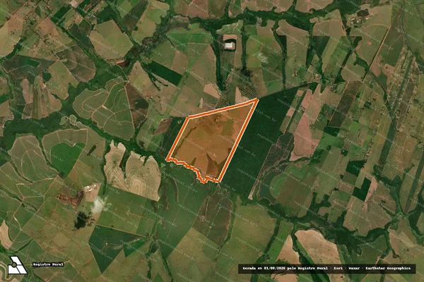 Imagem de satélite de Fazenda Rio Verde em UMUARAMA - PR
