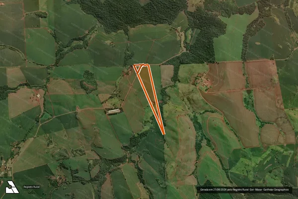 Imagem de satélite de Sitio Boa Vista em NOVA FÁTIMA - PR