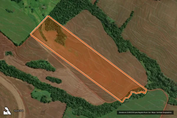 Imagem de satélite de Fazenda Santo Expedito II - L. 51A em FÊNIX - PR