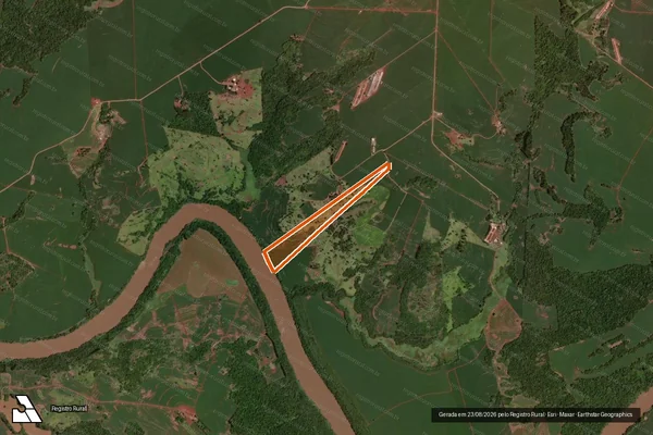 Imagem de satélite de Sitio Bom Jesus em QUARTO CENTENÁRIO - PR