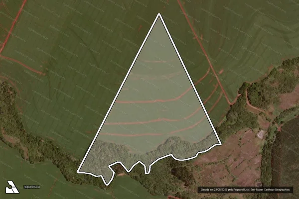 Imagem de satélite de LOTE, 39-R--2-2, MAT-36.706 em RANCHO ALEGRE D'OESTE - PR