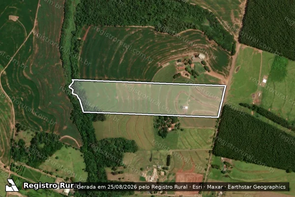 Imagem de satélite de LOTE A SUBD LT CONST UNIF CHAC 5 em GOIOERÊ - PR