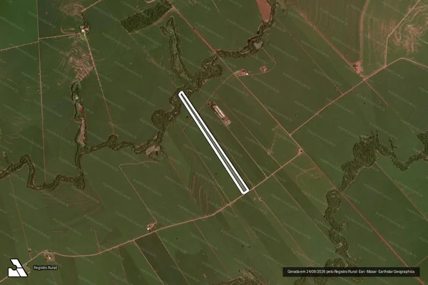 Imagem de satélite de SITIO NOVA ALIANCA II em RANCHO ALEGRE D'OESTE - PR