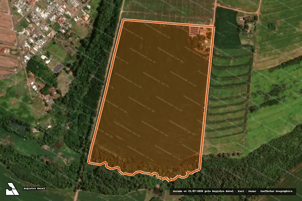 Imagem de satélite de SITIO SAO JOAO em GOIOERÊ - PR