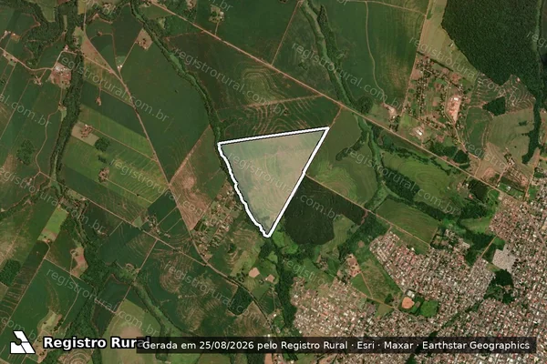 Imagem de satélite de ESTANCIA JERUSALEM em GOIOERÊ - PR