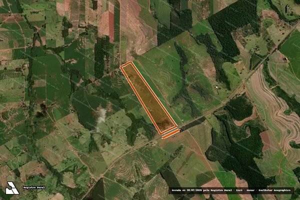 Imagem de satélite de ESTANCIA ZL MATR 9953 em GOIOERÊ - PR