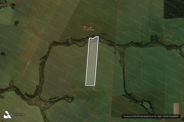 Imagem de satélite de FAZENDA NOVA ESPERANCA em GOIOERÊ - PR