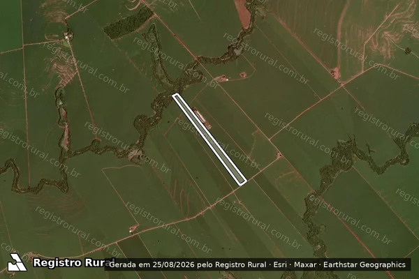 Imagem de satélite de Sitio Nova Alianca em RANCHO ALEGRE D'OESTE - PR