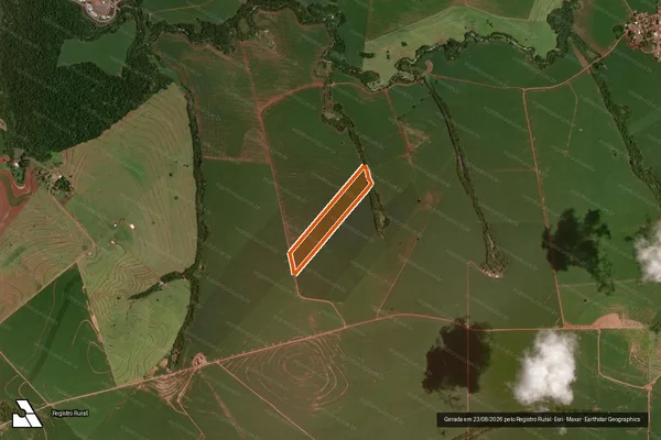 Imagem de satélite de LOTE DE TERRAS Nº18, 32 e 33 em RANCHO ALEGRE D'OESTE - PR