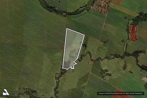 Imagem de satélite de SITIO SÃO SEBASTIÃO em GOIOERÊ - PR